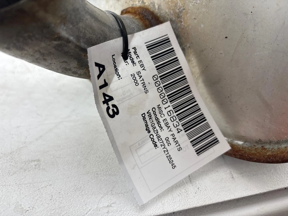 Silenciador de escape Saturn serie S 1996-2002 OEM Foto 3 de 4