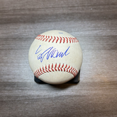 Luke Keaschall Signed Used Rawlings Official Minor League Baseball.