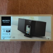 Sony CMT-V10iP Direct Dock iPod iPhone CD AM FM Player Never Been Opened