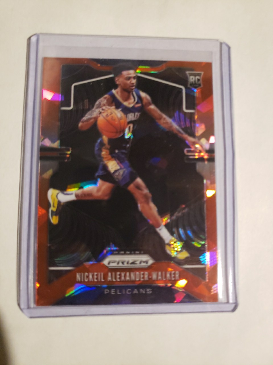 Nickeil Alexander Walker 2019-20 Prizm Red Cracked Ice PRIZM Rc #263 Hawks