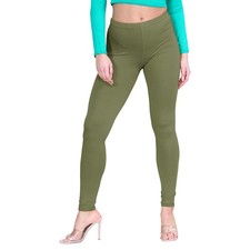 Womens Sports Leggings Full Length Ladies Plain Dance Gym Casual Stretchy Pants