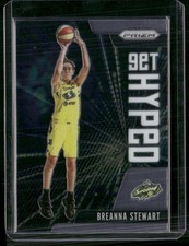 2021 Panini Prizm WNBA #1 Breanna Stewart Get Hyped
