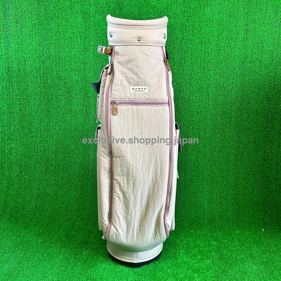 Bolsa de carrito de golf ONOFF para damas 8,5 x 46 pulgadas 2,5 kg ligera modelo 2024 rosa para mujeres Foto 4 de 4