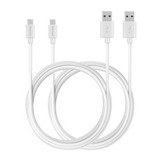 MaGeek Micro USB Cable 2-Pack 10ft , Extra Long High 10 feet, 2pcs White