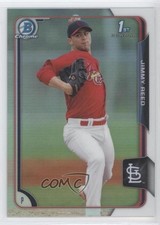 2015 Bowman Chrome Prospects Refractor 187/499 Jimmy Reed #BCP31 0f8
