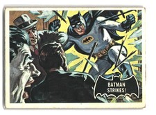 1966 Topps Batman Black Bat Trading Cards 16