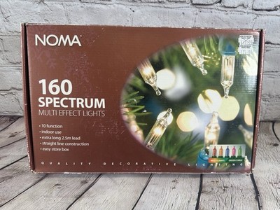 Noma 160 Spectrum Multieffektleuchten 10 Funktionen Weihnachten Vintage farbig