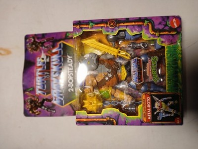 Masters of the Universe x Turtles of Grayskull  2-Bopsteady Action Figure NIB
