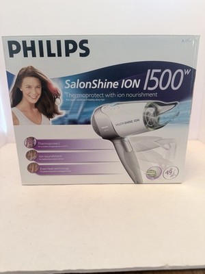 Philips SalonShine ION 1500W Hair Dryer Thermoprotect Ionic Blow Dryer 