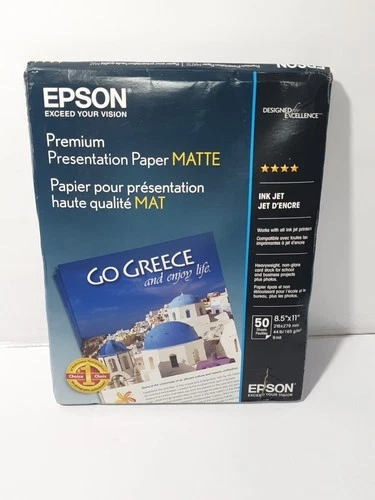 Epson 9mil A3+ 13x19 Premium Presentation Matte Paper 50 Sheets S041263 NEW