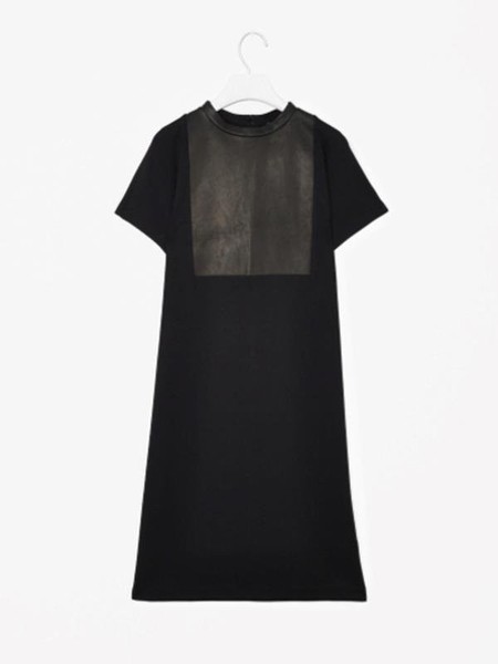 Women COS Dress Black Knit 38 / M / 46