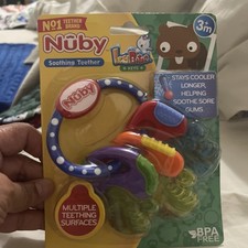 Nuby IcyBite Keys Teether, 3m