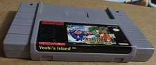 Super Mario World 2: Yoshi's Island (Super Nintendo SNES, 1995) Cartridge Tested