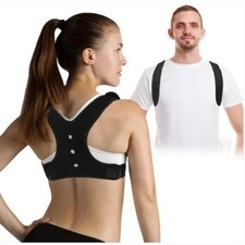 Adjustable Posture Corrector Back Brace for Men Women Upper Back Support Pain Re