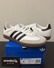 New Adidas Samba OG Cloud White Core Black IG9030 Womens