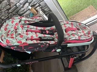 Cosatto Giggle 2 Pushchair 2 in 1 Travel System Flamingo Fling CT2971
