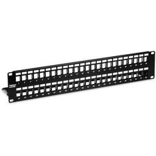 Trendnet 48-Port Blank Keystone Shielded 2U Hd Patch Panel Tc-Kp48S 2U 19 Metal