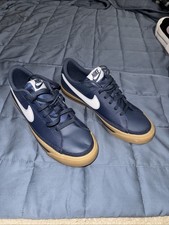 ' Nike COURT LEGACY CASUAL SHOES 5yYouth BLUE,White