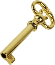 Grandfather Clock Door Key for Most Clocks Prior to 2004, Compatible Gold 