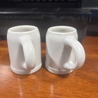 Lot 2 Miniature German Stoneware Beer Mugs Steins Beck's Lowenbrau — photo 2