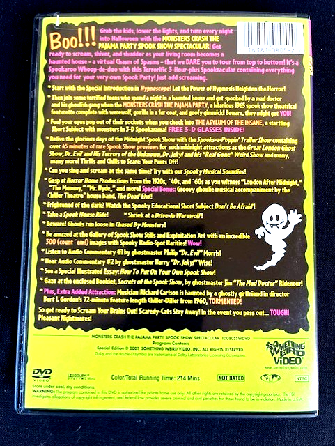 Monsters Crash Pajama Party (DVD) for sale online | eBay