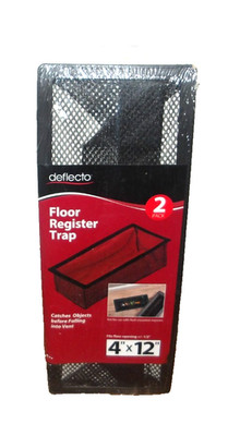 Deflecto 2 Pack 4 x 12 Floor Register Trap