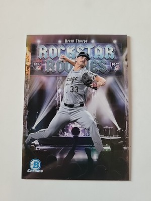 2025 Bowman Rockstar Rookies Drew Thorpe #RR-14 Chicago White Sox E2