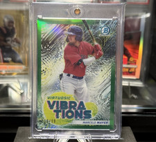 2022 Bowman - Virtuosic Vibrations Marcelo Mayer #VV-1 Green Refractor /99 (RC)