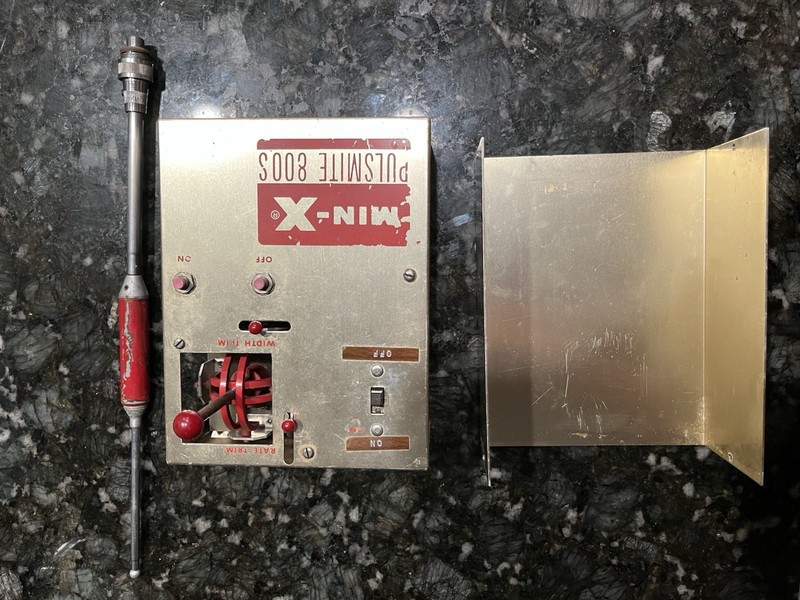 Vintage Min X Pulsmite 800s Galloping Ghost RC Radio Control Transmitter