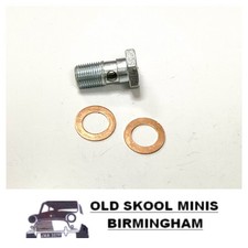 CLASSIC MINI OIL FEED PIPE BANJO BOLT INC WASHERS 2A715 DQ5
