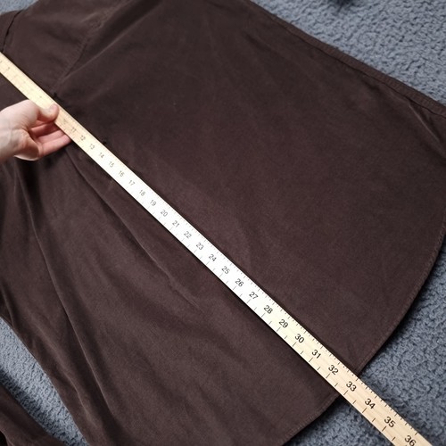 Vintage CHAPS RALPH LAUREN Shirt Mens L Large Corduroy Needle Cord Long Sleeve - Picture 5 of 6
