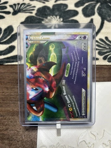 Pokémon TCG Rayquaza & Deoxys Legend Holo Card 90/90 Ultra Rare