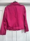 NEW WITHOUT TAGS Prague Hot Pink Barbie Zip Up Jacket Size Large — photo 5