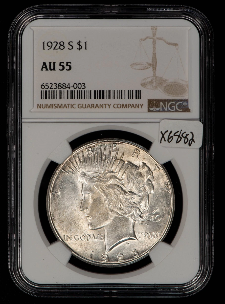 Grade AU 55 NGC Certified US Dollar Coins for sale | eBay