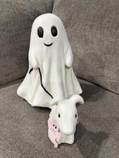 Goblin And Ghoul Ghost Walking Dog Halloween Figurine New 2025 13inches