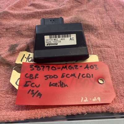Honda CBR500R CB500 OEM 38770-MGZ-A03 ECU ECM Keihin PGM FI 13-14 500