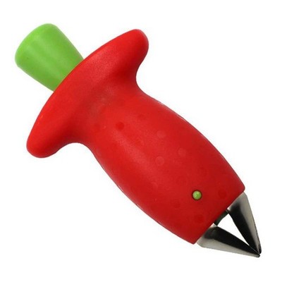 Strawberry Slicer Cutter Corer Huller Fruit Leaf Stem Remover Tool