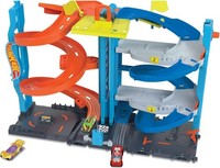 Mattel HKX43 Hot Wheels City Transforming Race Tower Neu Ovp