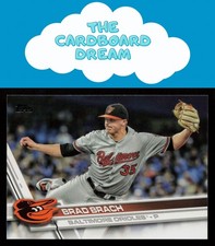 Brad Brach 2017 Topps #619 Baltimore Orioles Baseball Card