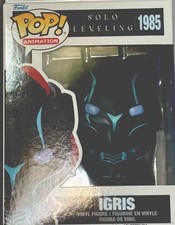 Funko Pop Solo Leveling Igris #1985 Animation Vinyl w/Protector