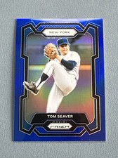 Tom Seaver 2024 Panini Prizm Baseball Blue Prizm /199 - New York Mets #273