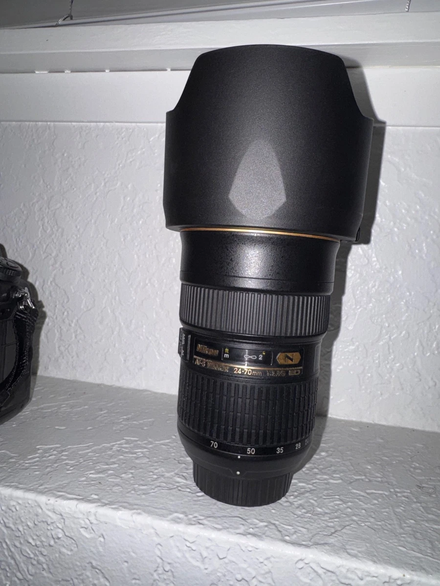 Nikon NIKKOR AF-S f/2.8 Camera Lenses 24-70mm Focal for sale | eBay
