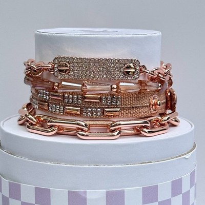 Bomb Party Summer Stacks 2025 ''The Journey Is Worth It'' ST67268 Rose Gold