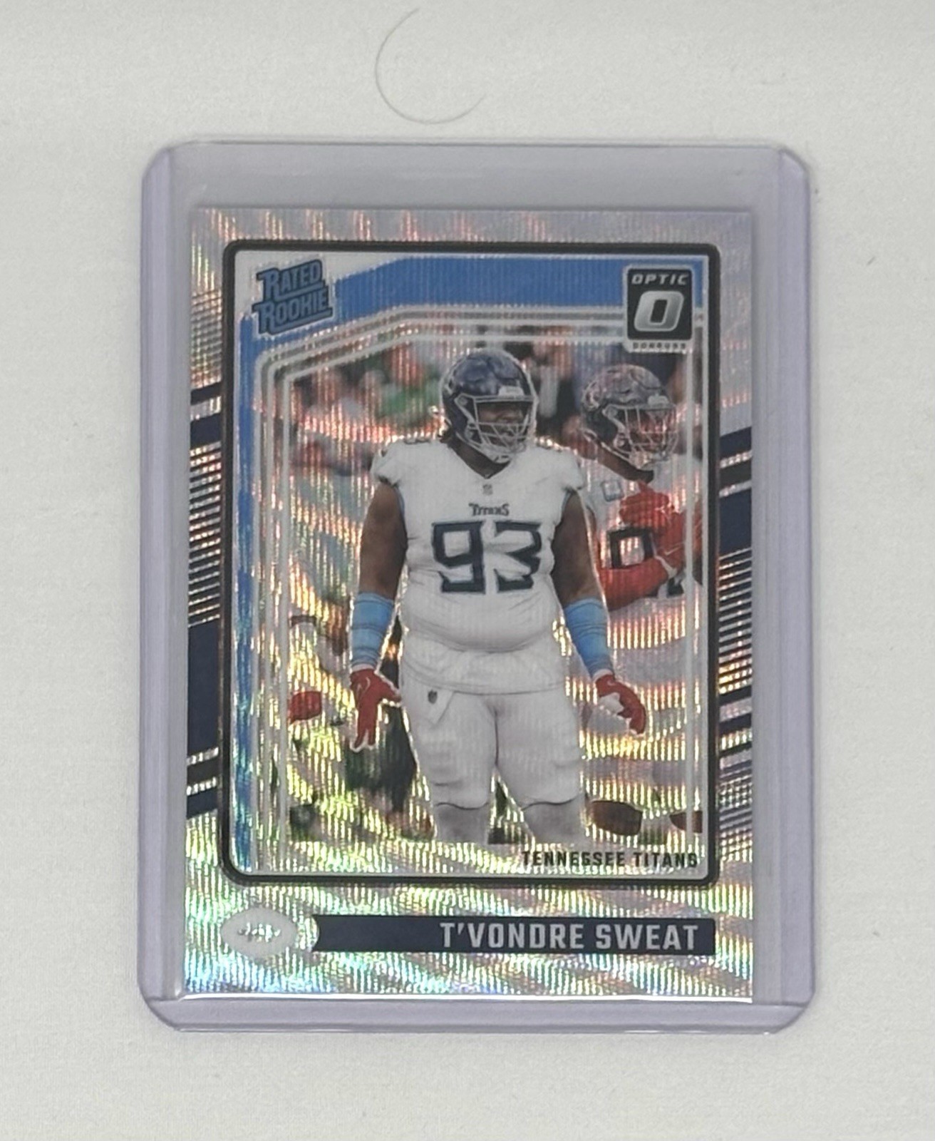 2024 Panini Donruss Optic Rated Rookie T'Vondre Sweat #295 Wave Prizm 300