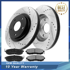 Front Disc Rotors and Brake Pads for Jeep Grand Cherokee Dodge Durango Rotor