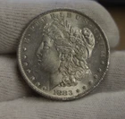 1883 O US Morgan Silver Dollar $1 Unc