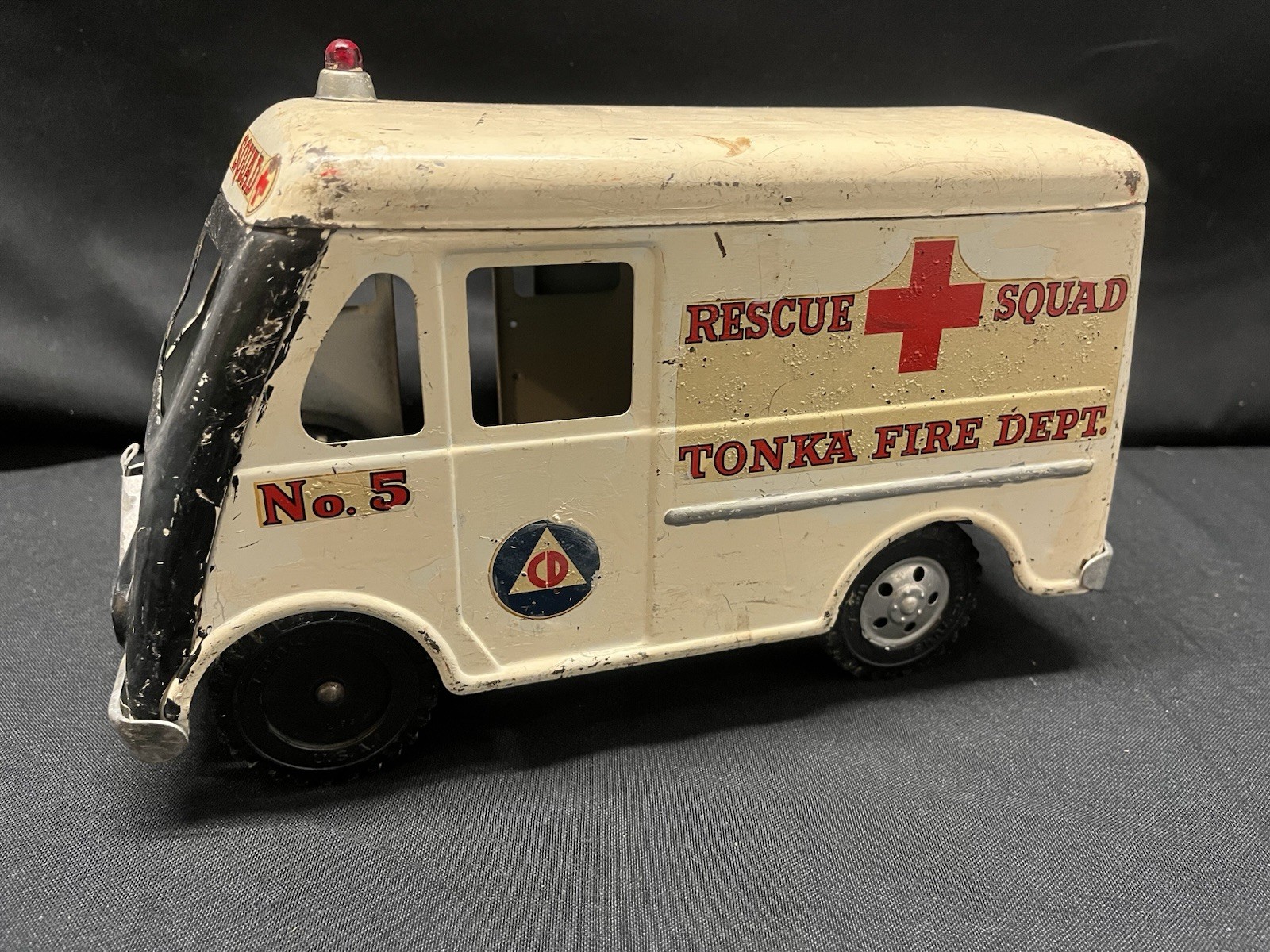Vintage Tonka Rescue Squad Fire Dept.