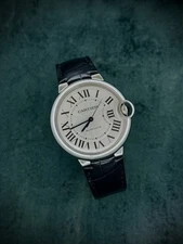 Cartier Ballon Bleu Auto, WSBB0028, 2022, 36mm Steel, Silver Dial, Box/Papers.