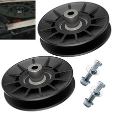 2Pack V-Groove Idler Pulley 532194326 for Craftsman Husqvarna AYP YT3000