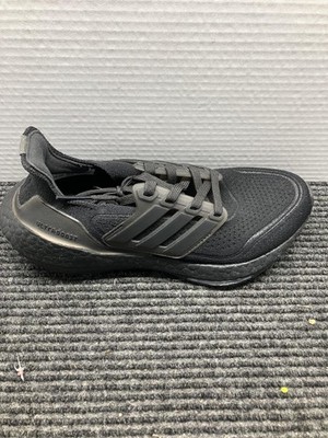 Adidas Ultraboost 21 Running Shoes Womens Size 5 Triple Black Boost Continental